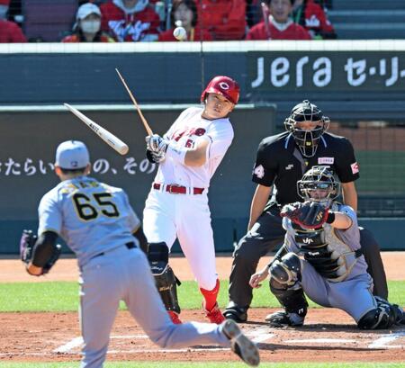 広島ドラ1・平川 「野球脳の高さ」見せた第4打席と2安打を新井監督絶賛 OP戦15安打12球団トップに
