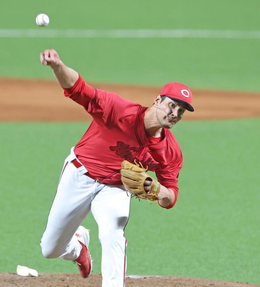 先発し力投するターノック（撮影・北村雅宏）