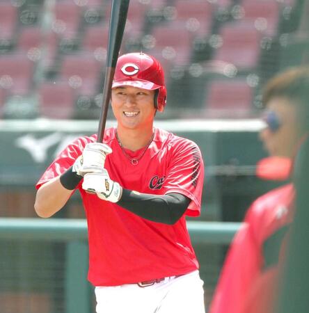 広島新４番・佐々木　新井監督に初めての開幕星贈る　「自覚はある」「去年の立場とは違う」中日柳撃ち“プロ１号”再び