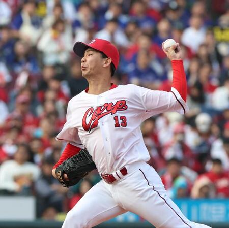 ９回から登板する森浦（撮影・北村雅宏）