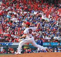 先発し力投するターノック（撮影・北村雅宏）