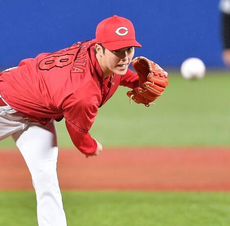 力投する森下（撮影・開出牧）