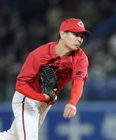 ９回、力投する森浦（撮影・石井剣太郎）