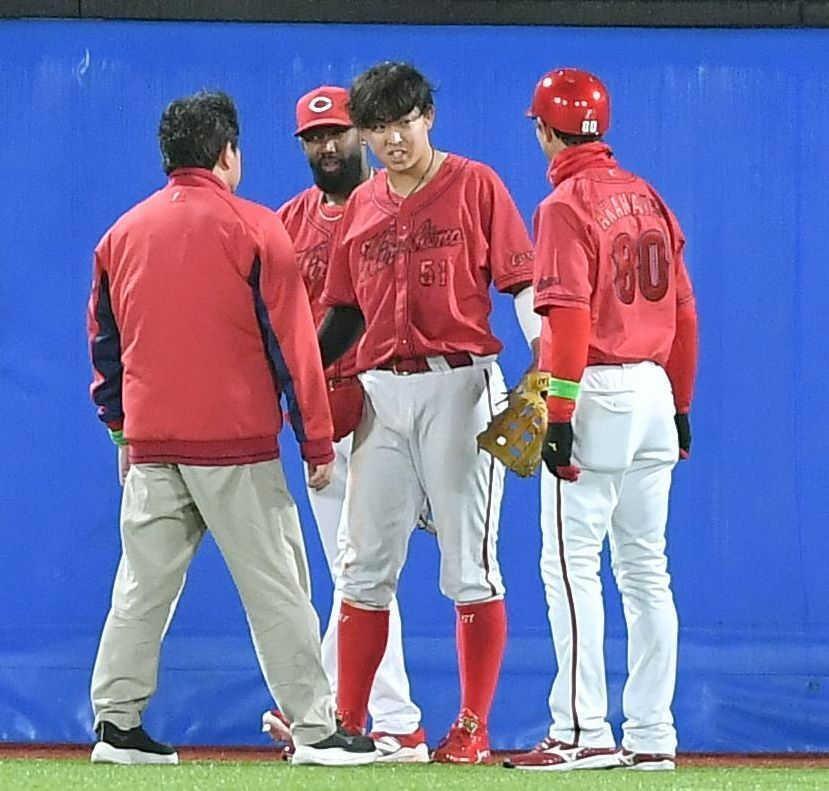 コーチとトレーナーに状態を伝える＝３月３１日