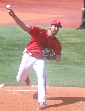 先発し力投するターノック（撮影・石井剣太郎）