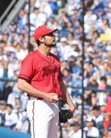 ３回、逆転を許したターノック（撮影・石井剣太郎）