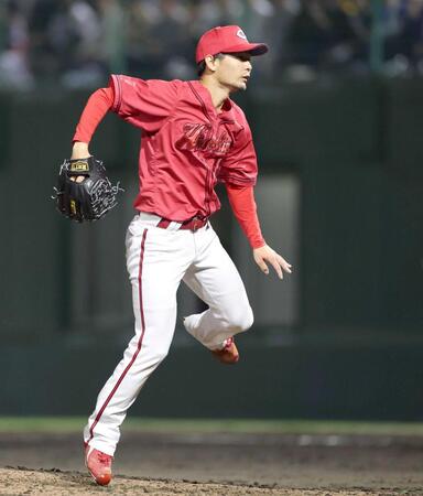 １回を無失点に抑えた森浦（撮影・北村雅宏）