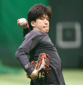 広島・黒原　実戦復帰見えてきた「しっかり投げて恩返し」早ければ５月下旬　１月に椎間板摘出術