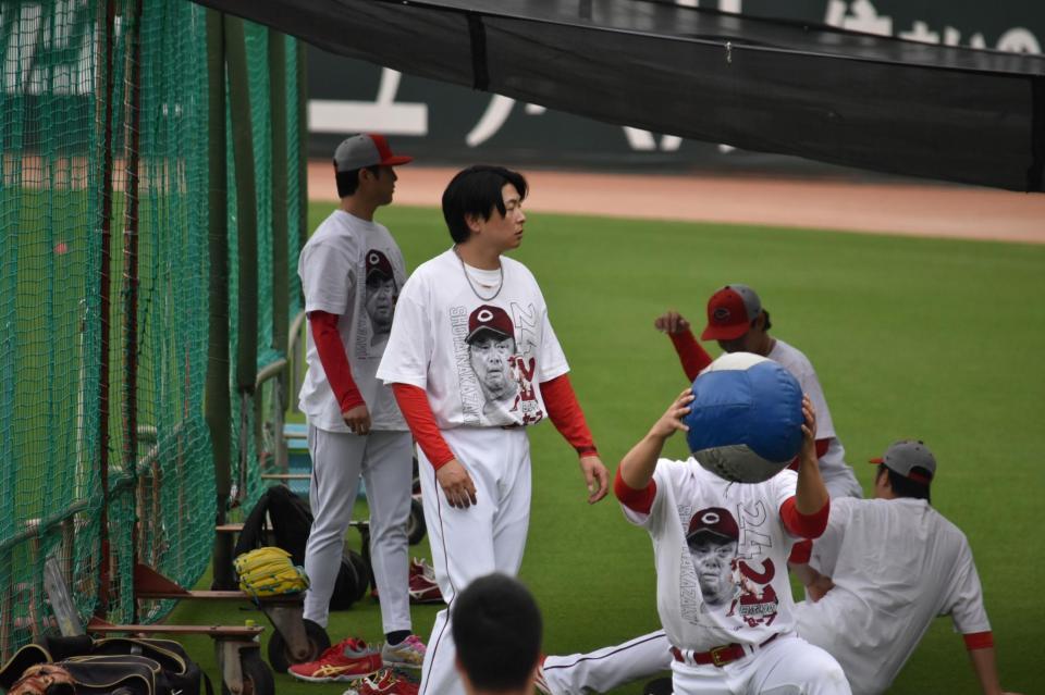 １軍に合流した大瀬良