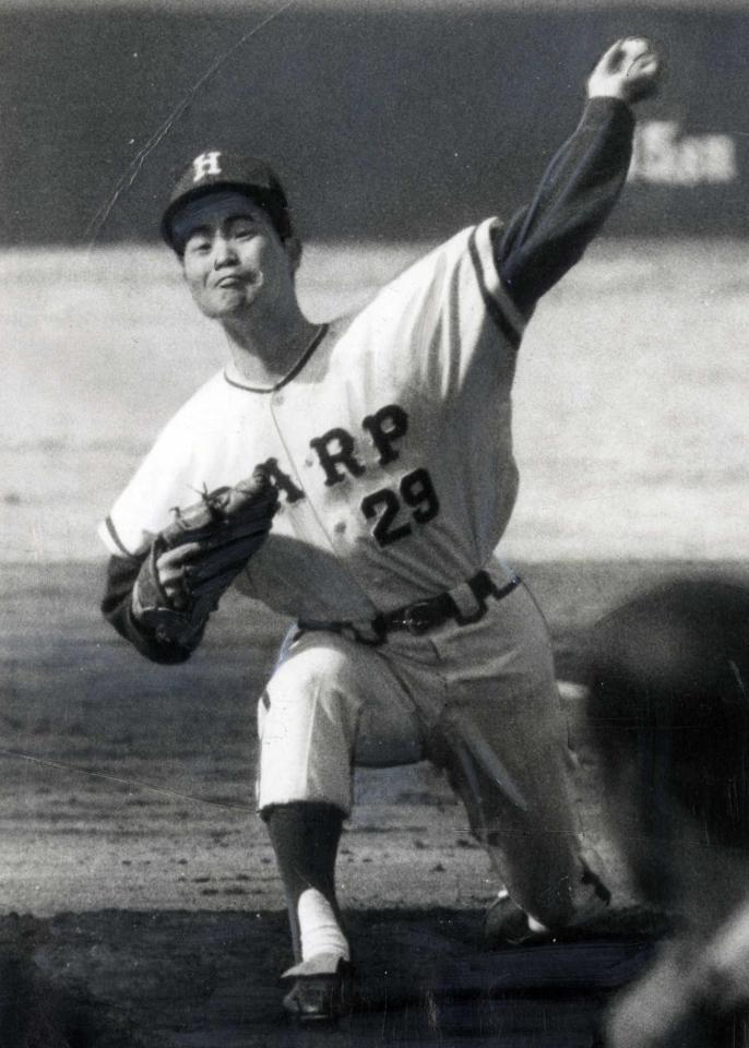 現役時代の大羽進さん