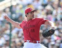 先発し力投するターノック（撮影・山口登）