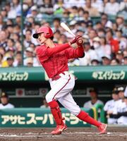 移籍後初のスタメンに抜てきされた辰見（撮影・山口登）　