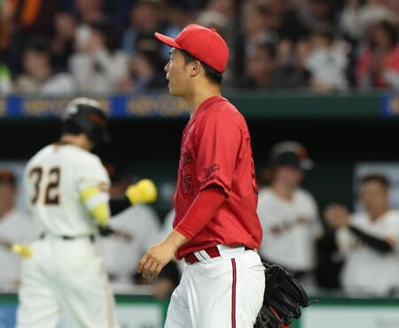 ２回、増田陸の中犠飛で先制点を許した玉村（撮影・佐々木彰尚）