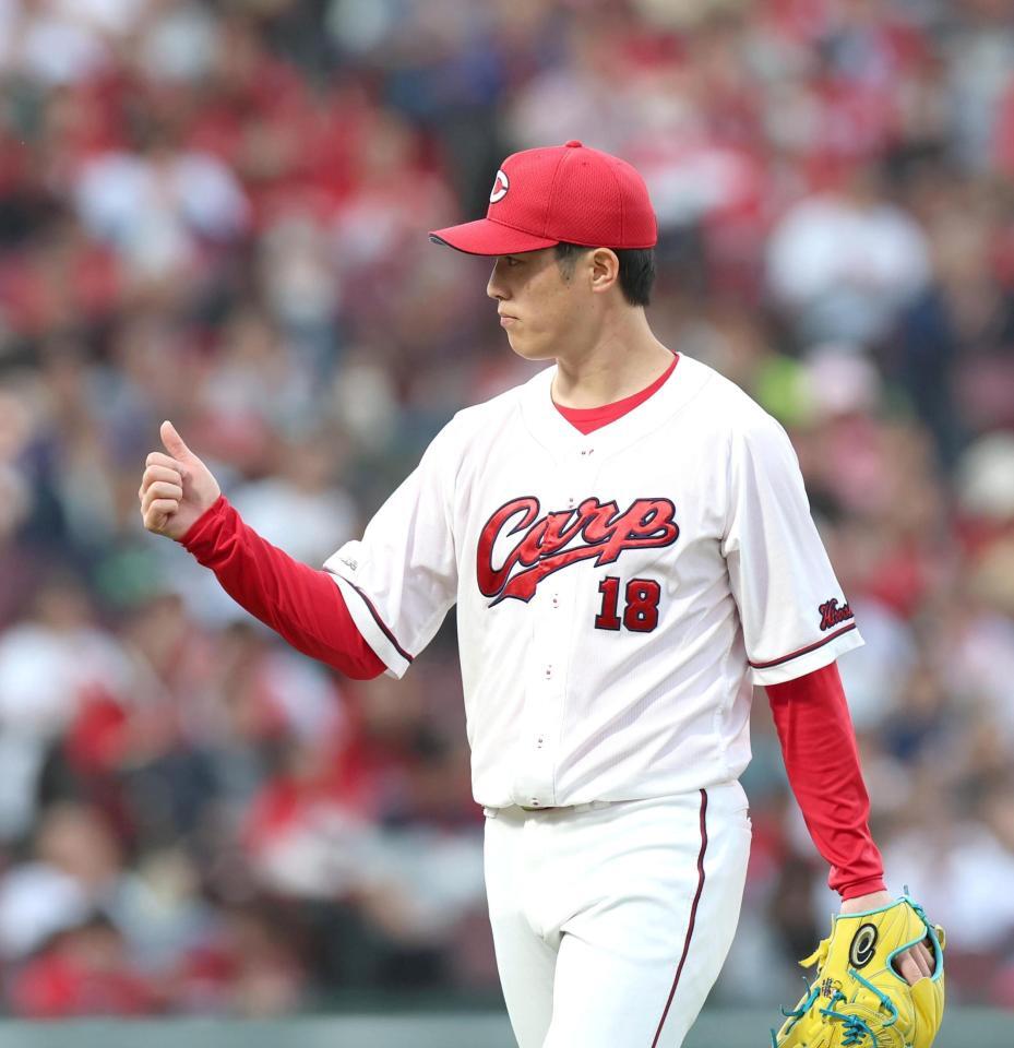 ２回、ピンチを無失点で切り抜けた森下（撮影・北村雅宏）