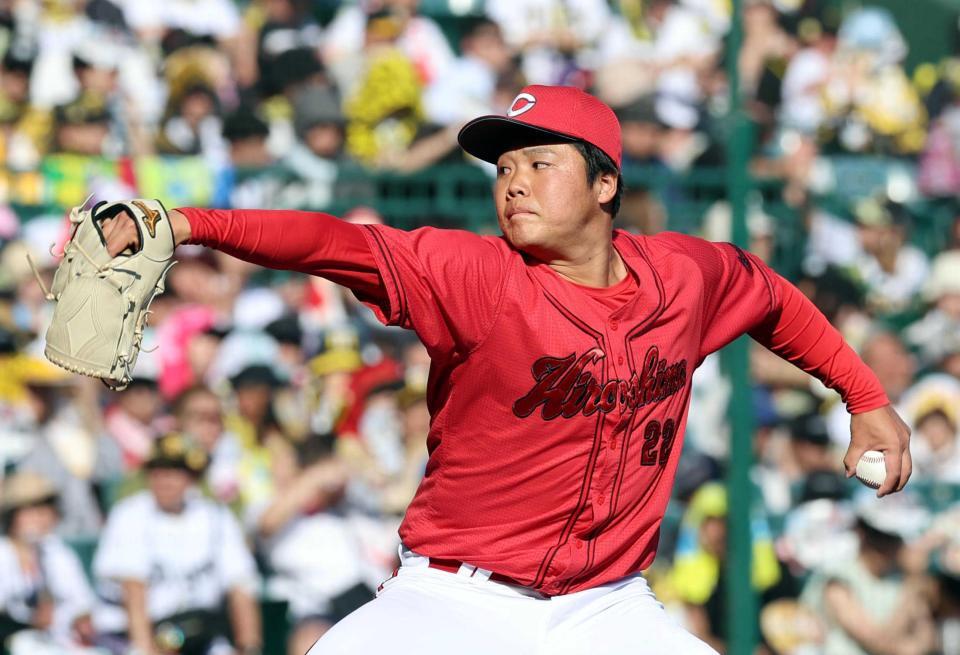 ７回、力投する高（撮影・山口登）