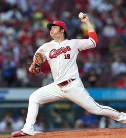 広島　火曜日の男・床田で５月初連勝　６回３安打無失点で２勝目「６回はちょっと物足りない」
