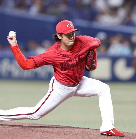 １回途中から登板する鈴木（撮影・北村雅宏）