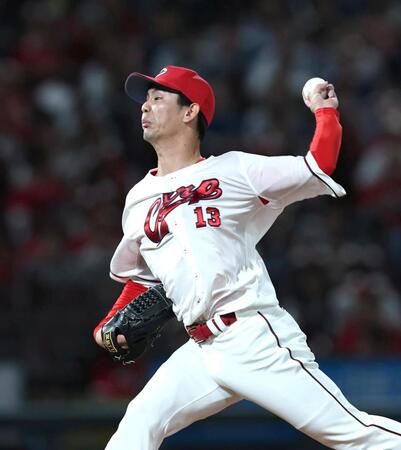 ９回から登板する森浦（撮影・北村雅宏）