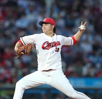 先発し力投する床田（撮影・北村雅宏）