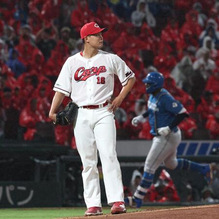 ６回、レイエスに同点ソロを浴びた森（撮影・北村雅宏）