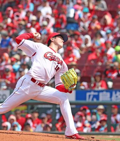 先発し力投する森下（撮影・北村雅宏）