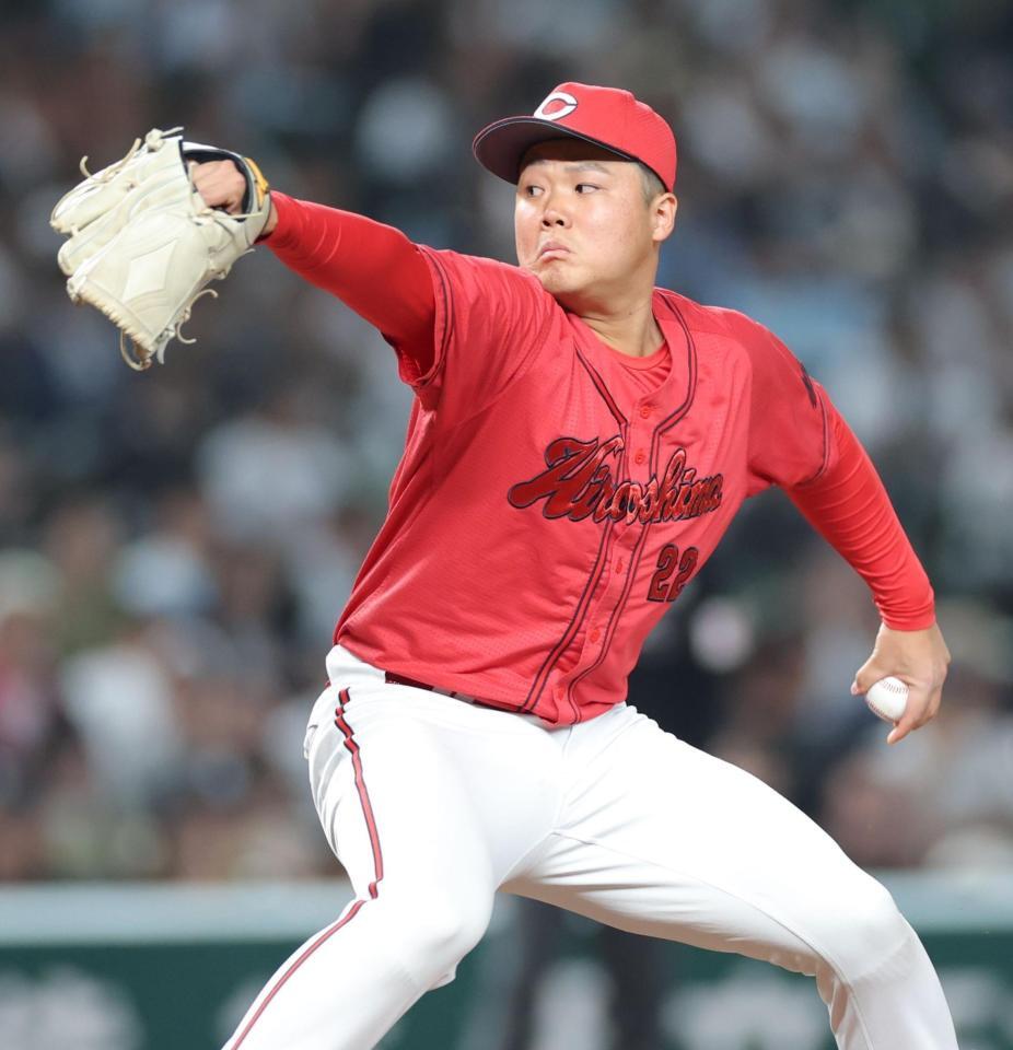 ８回に登板し力投する高（撮影・西岡正）
