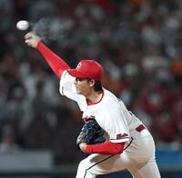 ８回から登板する常広（撮影・北村雅宏）