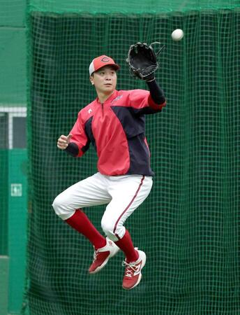 軽快な動きを見せる大盛（撮影・山口登）