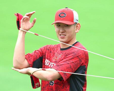 トレーニングする遠藤