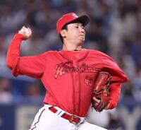 ６回に登板した島内