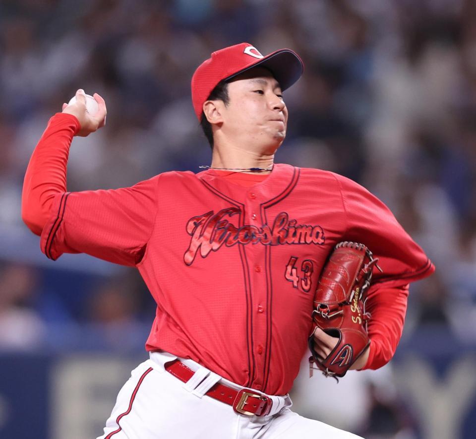 ６回に登板した島内