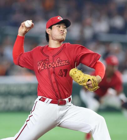 力投する斉藤優（撮影・金田祐二）