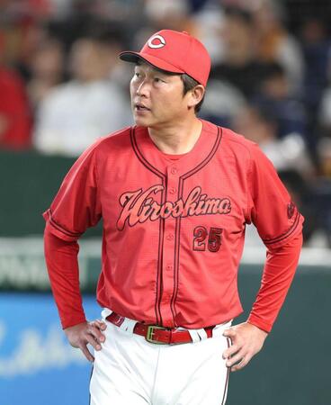 広島・新井貴浩監督（７月２１日撮影）