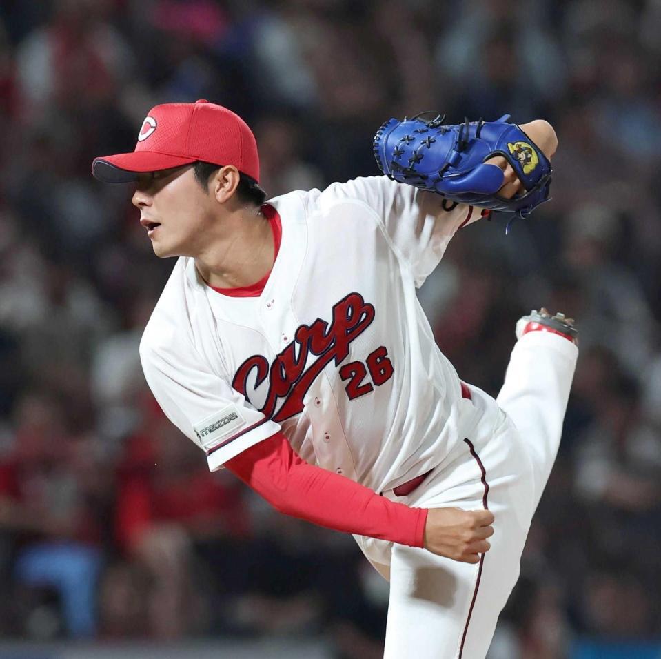 ８回から登板する益田