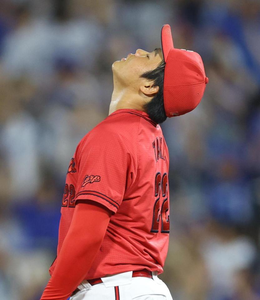 ８回、エンカーナシオンに同点本塁打を許した高太（撮影・石井剣太郎）
