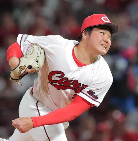 ８回から登板する高（撮影・西田忠信）