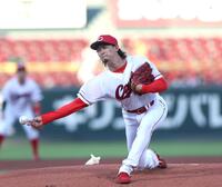 先発し力投する鈴木（撮影・北村雅宏）
