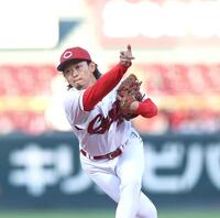 先発し力投する鈴木（撮影・北村雅宏）