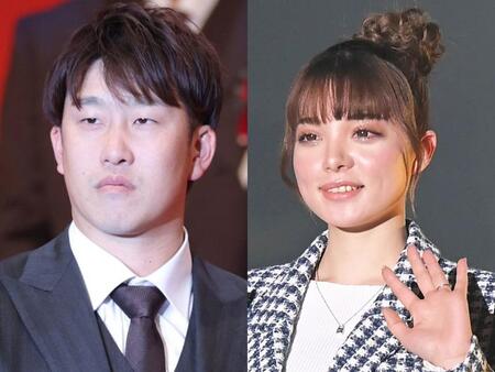 （左から）小園海斗、渡辺リサ