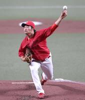 先発し力投する床田（撮影・北村雅宏）