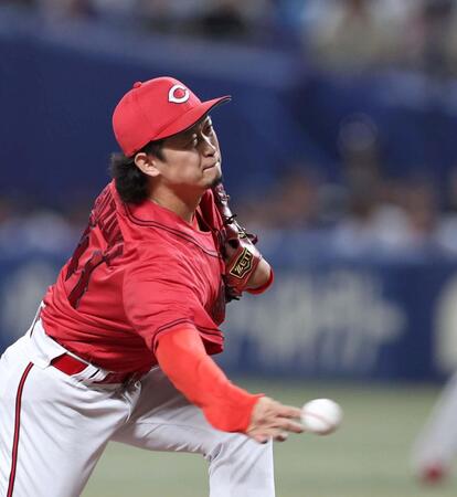 先発し力投する鈴木（撮影・北村雅宏）