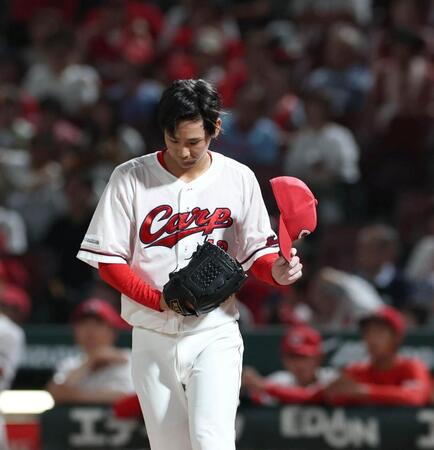 ９回、泉口に同点適時打を浴びた森浦