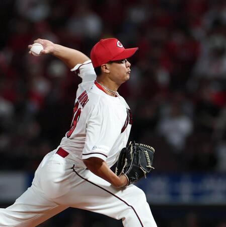 先発し力投する森（撮影・北村雅宏）