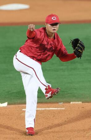 プロ入り初先発の工藤（撮影・佐々木彰尚）