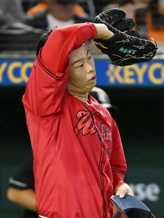 ４回、戸郷に適時打を許した玉村　