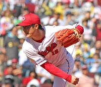 先発し力投する森下（撮影・北村雅宏）