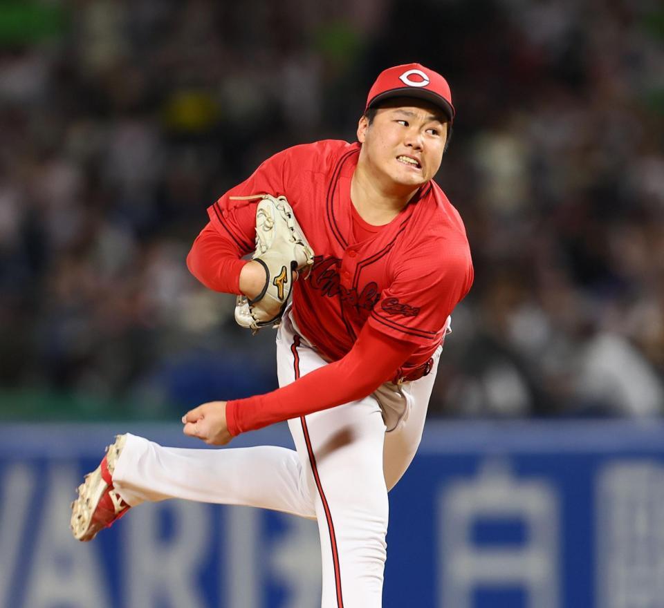 ７回、力投する高（撮影・中島達哉）