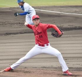 広島・杉田　今秋から本格挑戦の先発で５回無失点！「取り組んでいること出せた」　７月に支配下、１軍で中継ぎ５試合登板