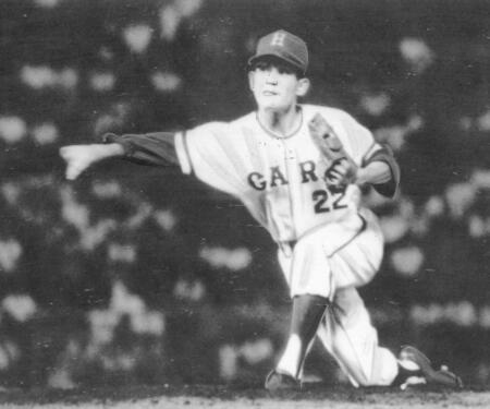 広島時代の大石清さん＝１９６６年