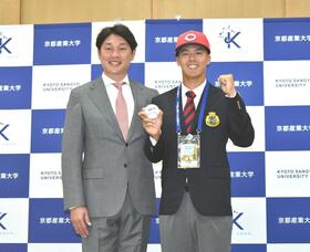 広島ドラ３・野原　雑草魂で「１年目から力になりたい」　高校時代指名漏れ→大学で２度負傷　新井監督は上原浩治氏を思い起こす